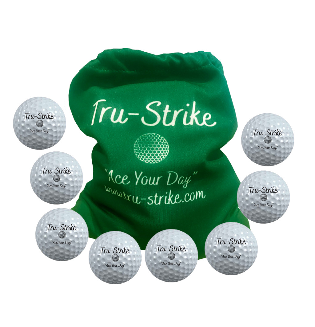 Tru-Strike Golf Range Balls with Bag