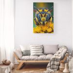 Canvas Wall Art - Bee - 1000 x 666