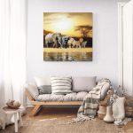 Canvas Wall Art - 1000 x 1000 The Big Five