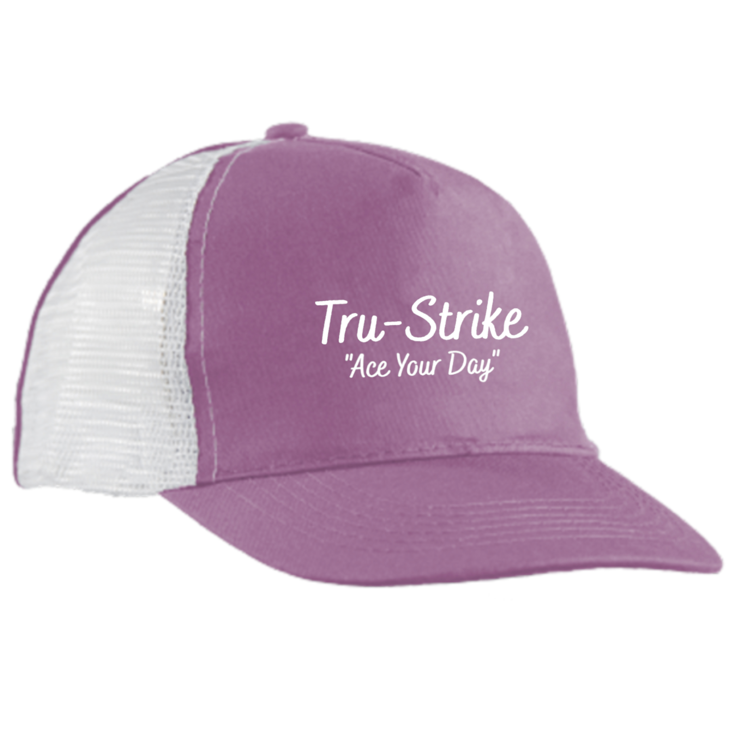 Tru-Strike "Shade Pro" - 5 Panel - Baby Pink/White