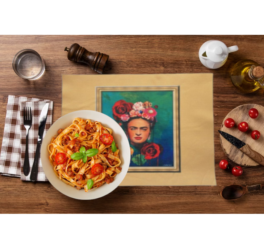 Placemats - Elegant - Frida Kahlo - 1 - Set of 8