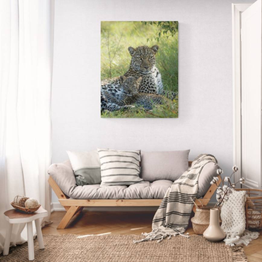 Canvas Wall Art - 1000 x 800 Leopard 3