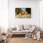 Canvas Wall Art - 1000 x 650 Lions