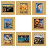 Placemats - Elegant - Salvador Dali - 2 - Set of 8