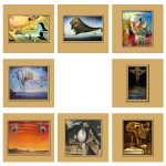 Placemats - Elegant - Salvador Dali - 3 - Set of 8