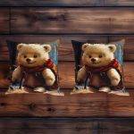 Teddy Bear Scatter Cushions - Top Speed Solutions