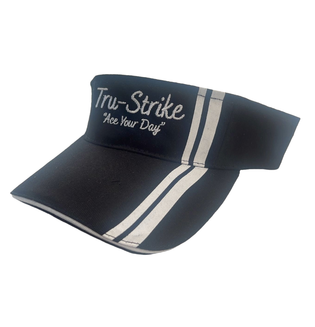 Shade Pro Sportster - Sun Visor - Black - White CAP015