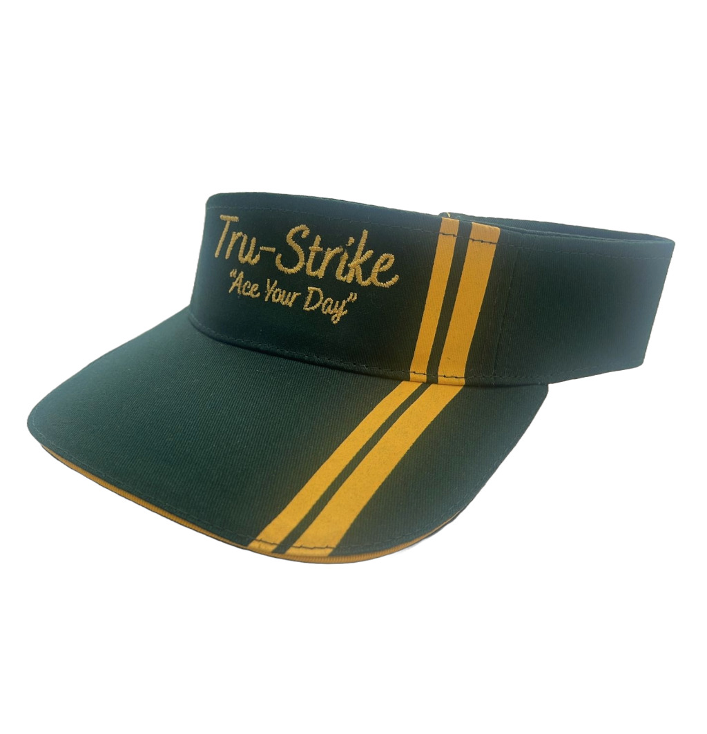 Shade Pro Sportster - Sun Visor - Green - Gold CAP018