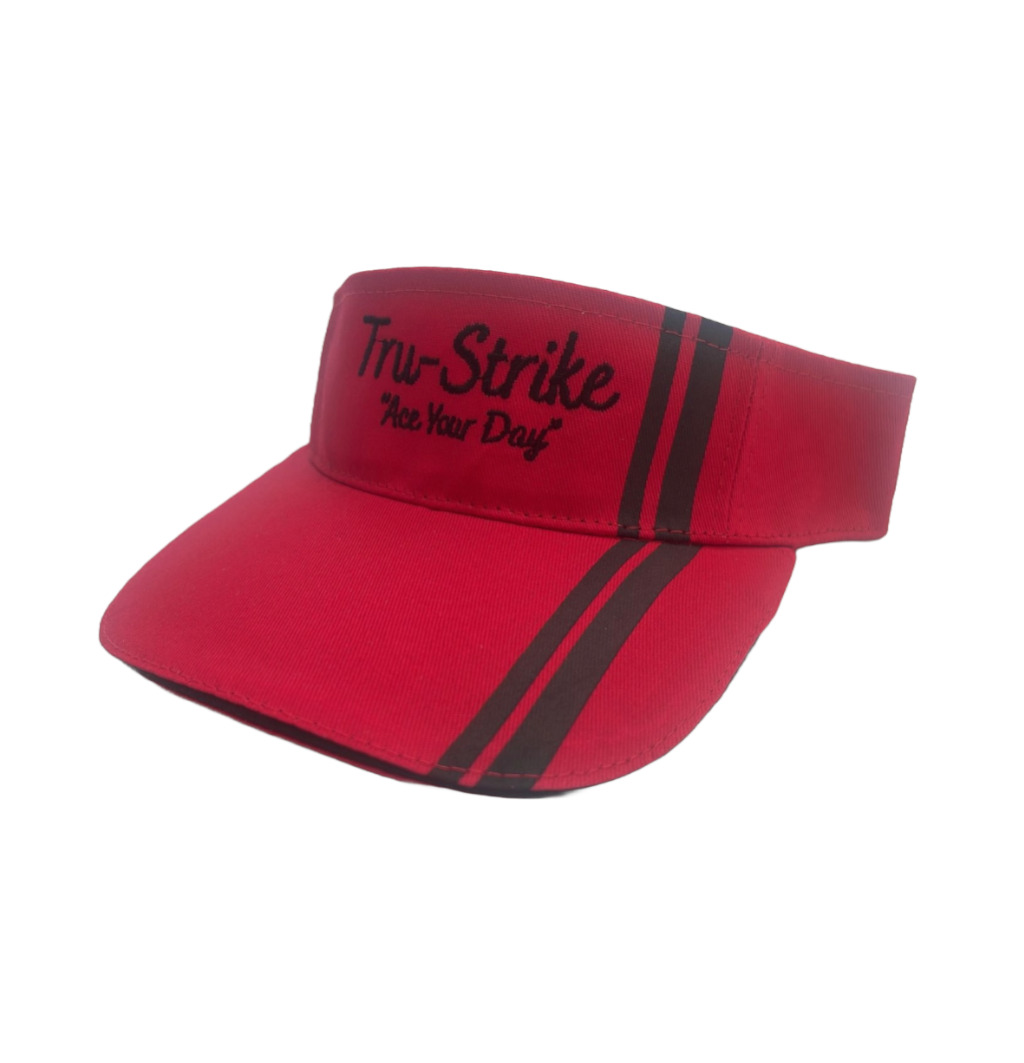 Shade Pro Sportster - Sun Visor - Red - Black CAP011