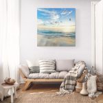 Canvas Wall Art - 1000 x 1000 - Sunset and Sea