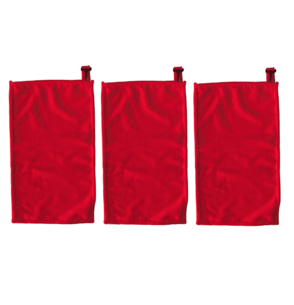 Tru-Strike Red Golf Towels