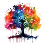 Canvas Wall Art - 1000 x 1000 - Tree of Life