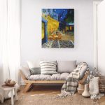 Canvas Wall Art - 1000 x 833 - Van Gogh Street Scene